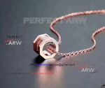 Perfect Replica AAA Cartier 925 Rose Gold Pendant - Screw Necklace